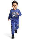 Nike Костюм Світшот та штани Лого; синій NIK05326BLU0003T фото