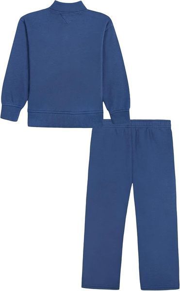 Костюм Calvin Klein із прямими штанами утеплений флісом Колір: Синій джинс 492 фото